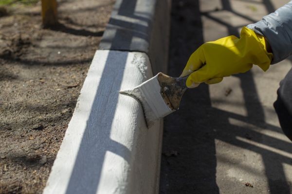 Professional Curb Painting