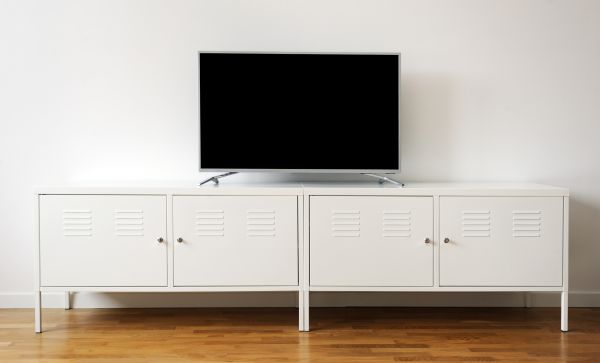 Professional TV Stand Painting